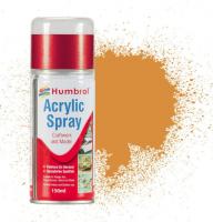 AD6054 Humbrol Number 54 150 ml acrylic paint metallic brass